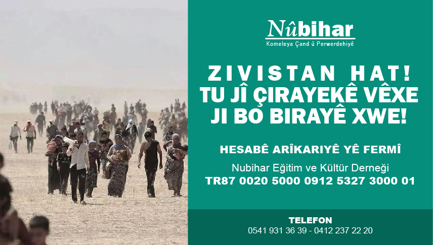 Read more about the article Ji bo  Maxdurên Şer Nûbiharê Dest bi Kampanyaya  Alîkariyê kir