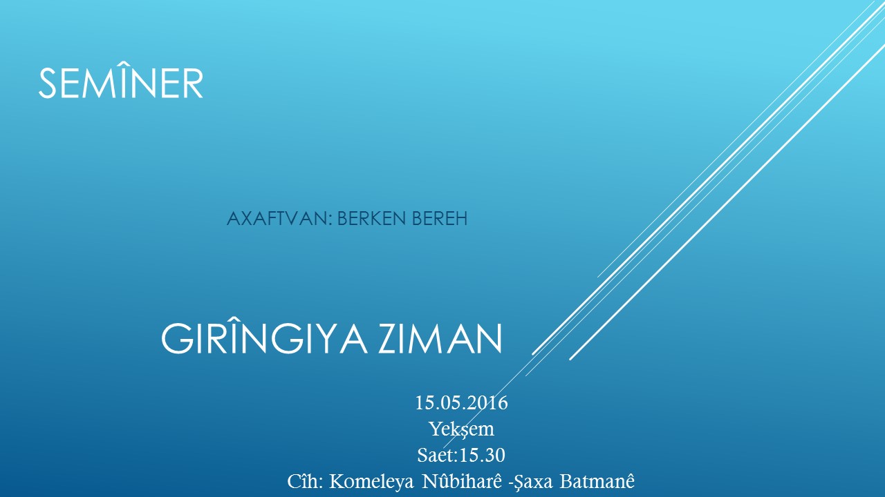 Read more about the article Semîner: Girîngiya Ziman