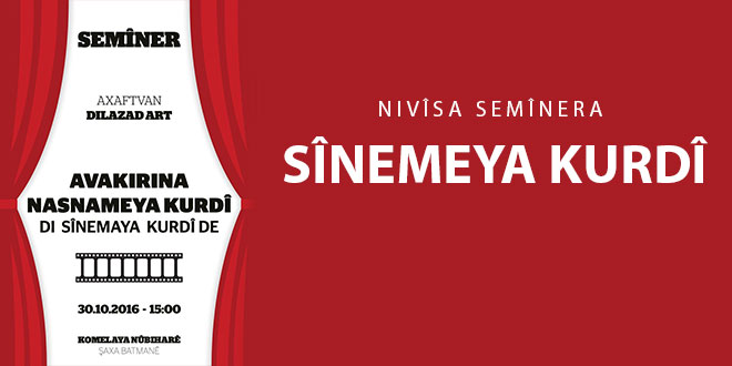 Read more about the article Li ser “Sînemeya Kurdî” semînerek hate li darxistin