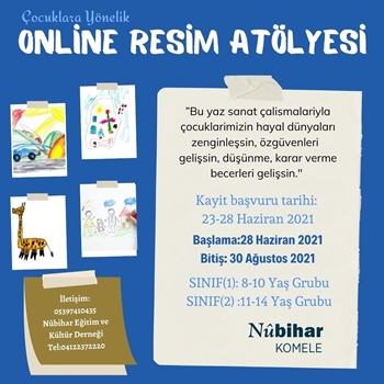 You are currently viewing Çocuklara Yönelik Online Resim Atölyesi