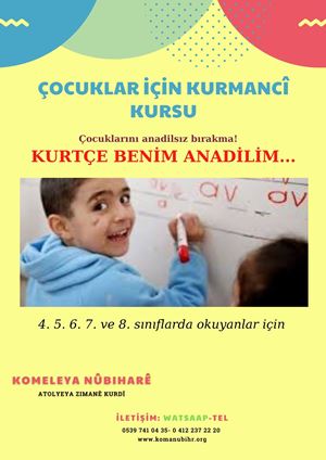 Read more about the article Çocuklar İçin Kurmanci Kursu