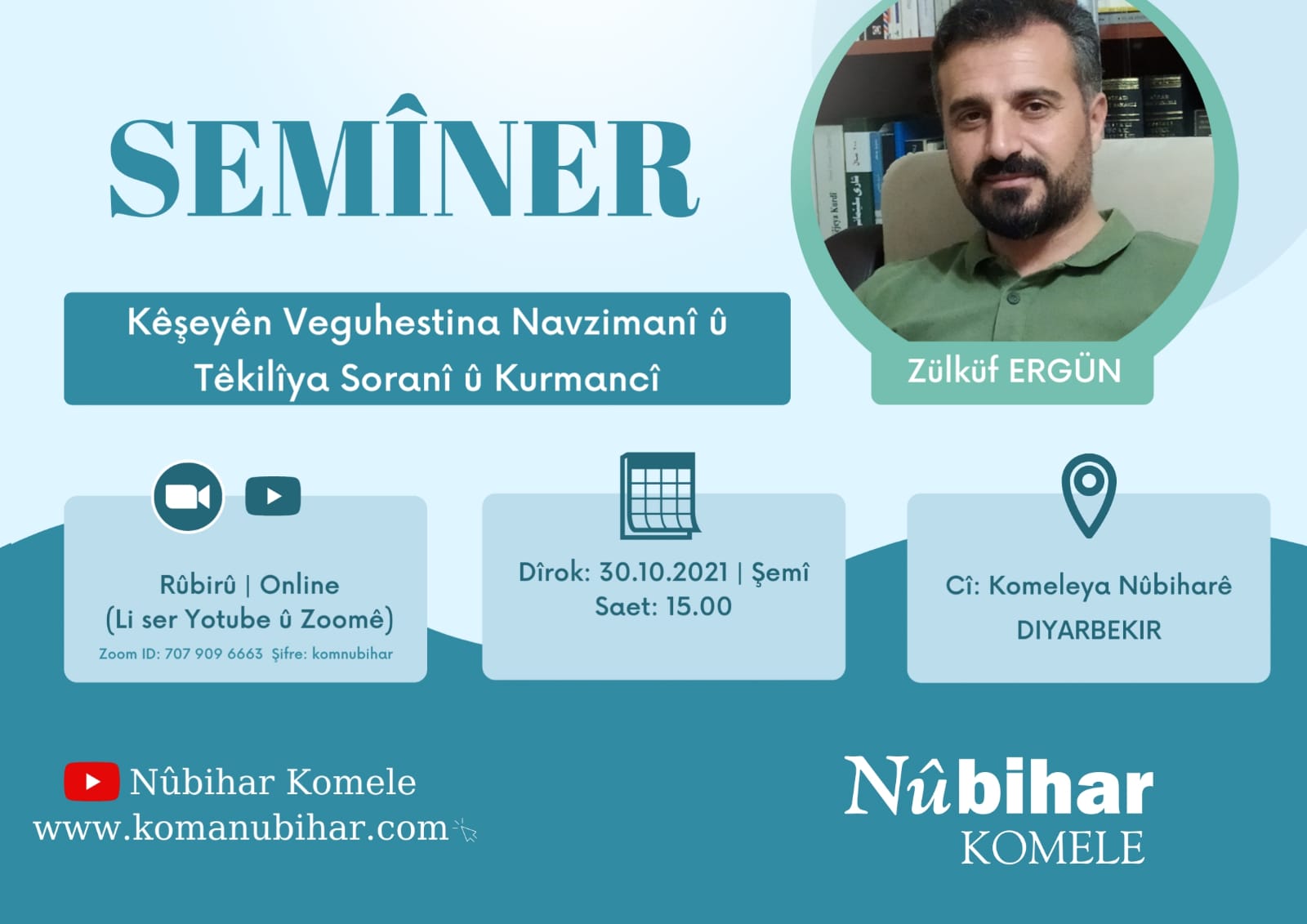 Read more about the article Semîner: Kêşeyên Veguhestina Navzimanî û Têkilîya Soranî û Kurmancî-Zülküf Ergün